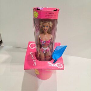 Barbie Hawaii 1999 Mattel 24614 Beach Fun W/Shovel & Pail NRFB New